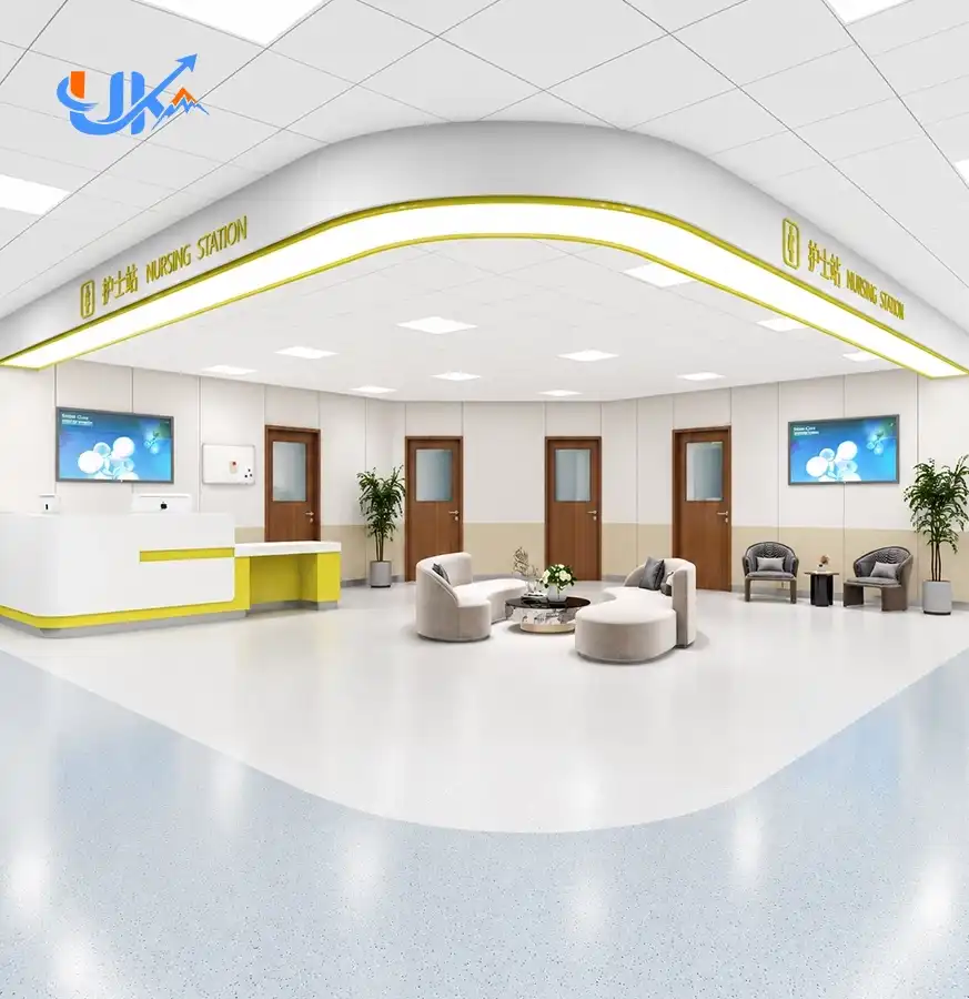 Hospital Lobby Reception Desk